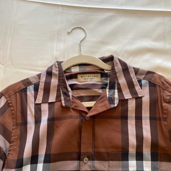 burberry shirt poshmark